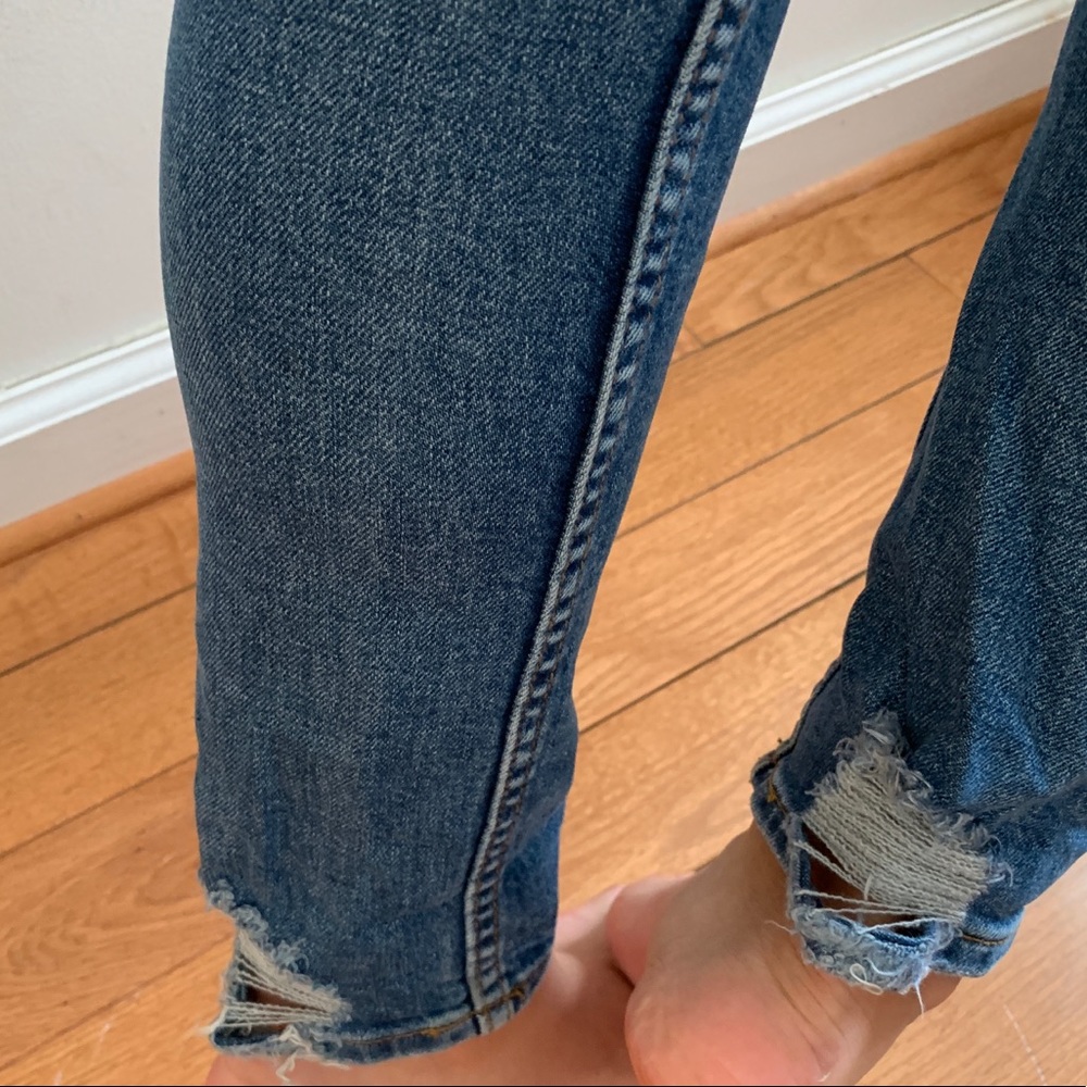 VINTAGE RIPPED JEANS - Picture 5 of 5